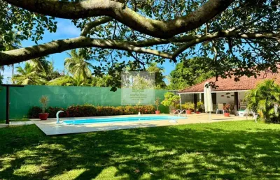 Casa em condomínio para venda em camaçari, barra do jacuípe, 3 dormitórios, 2 suítes, 4 banheiros, 2 vagas