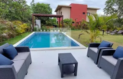 Casa em condomínio para venda em mata de são joão, sauipe, 5 dormitórios, 5 suítes, 7 banheiros, 4 vagas