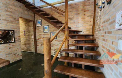 Casa com 4 dormitórios à venda, 239 m² por r$ 870.000,00 - massaguaçu - caraguatatuba/sp