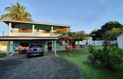 Casa com 3 dormitórios à venda, 240 m² por r$ 750.000,00 - massaguaçu - caraguatatuba/sp