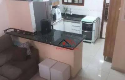 Casa com 2 dormitórios à venda, 78 m² por r$ 480.000,00 - massaguaçu - caraguatatuba/sp