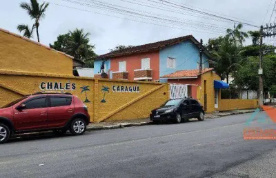 Pousada com 26 dormitórios à venda, 600 m² por r$ 2.500.000,00 - massaguaçu - caraguatatuba/sp