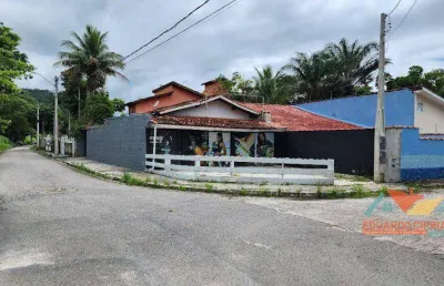 Casa com 2 dormitórios à venda, 81 m² por r$ 450.000,00 - massaguaçu - caraguatatuba/sp