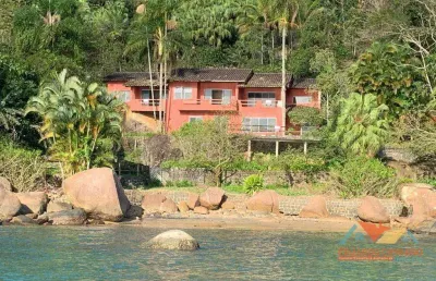 Casa com 5 dormitórios à venda, 600 m² por r$ 2.500.000,00 - lagoinha - ubatuba/sp