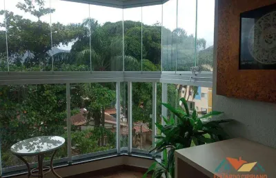 Apartamento com 3 dormitórios à venda, 101 m² por r$ 890.000,00 - sumaré - caraguatatuba/sp