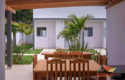 Village com 2 dormitórios à venda, 60 m² por r$ 285.000,00 - capricórnio ii - caraguatatuba/sp