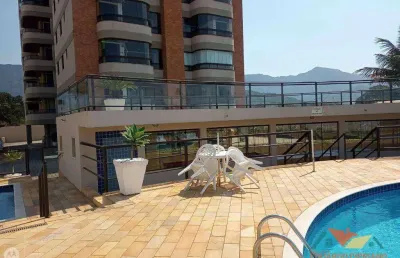 Apartamento com 3 dormitórios à venda, 120 m² por r$ 1.050.000,00 - massaguaçu - caraguatatuba/sp