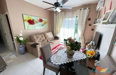 Apartamento com 2 dormitórios à venda, 70 m² por r$ 500.000,00 - massaguaçu - caraguatatuba/sp