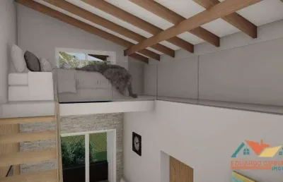 Casa com 2 dormitórios à venda, 49 m² por r$ 299.000,00 - estância balneária hawai - caraguatatuba/sp