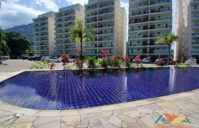 Apartamento com 2 dormitórios para alugar, 83 m² por r$ 3.290,00/mês - cidade jardim - caraguatatuba/sp