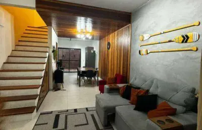 Casa com 2 dormitórios à venda, 90 m² por r$ 520.000 - pontal de santa marina - caraguatatuba/sp