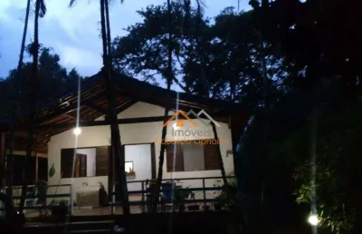 Chácara com 4 dormitórios, 1557 m² - venda por r$ 799.000,00 ou aluguel por r$ 4.000,00/mês - massaguaçu - caraguatatuba/sp
