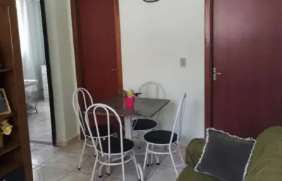 Apartamento com 2 quartos à venda na rua américo gonçalves, nova união, ribeirão das neves por r$ 110.000
