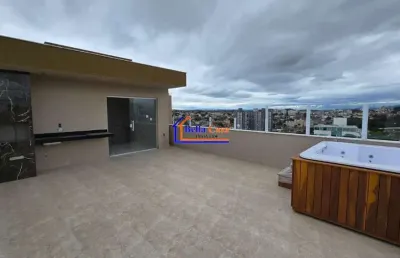 Cobertura com 3 quartos à venda na rua do carmelo, santa branca, belo horizonte por r$ 989.000