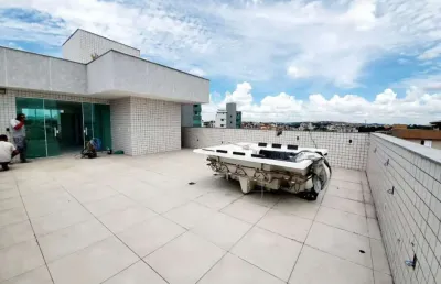 Cobertura com 5 quartos à venda na rua castelo moura, castelo, belo horizonte por r$ 2.550.000