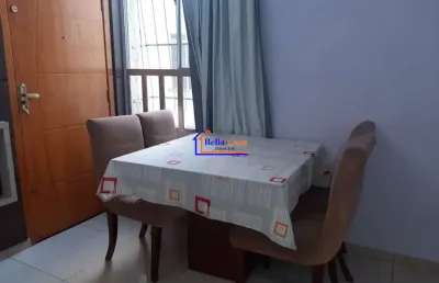 Apartamento com 2 quartos à venda na rua do rosário, tony (justinópolis), ribeirão das neves por r$ 160.000