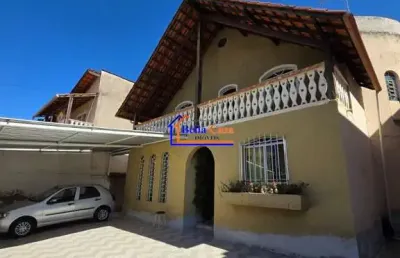 Casa com 4 quartos à venda no botafogo (justinópolis), ribeirão das neves  por r$ 530.000