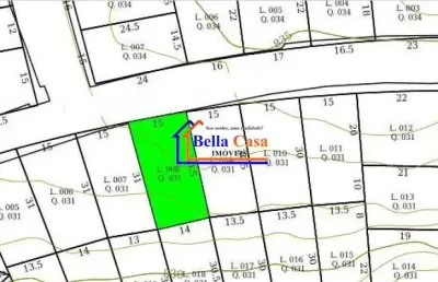 Terreno à venda na rua josé anatólio fontes, rio branco, belo horizonte por r$ 590.000