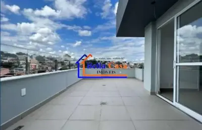 Cobertura com 2 quartos à venda na santa mônica, belo horizonte  por r$ 504.680