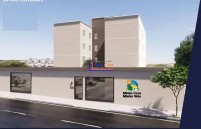 Apartamento com 2 quartos à venda no porto seguro, ribeirão das neves  por r$ 189.900