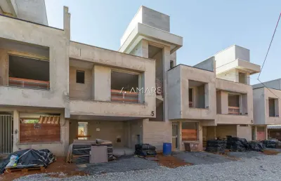Casa em condomínio fechado com 3 quartos à venda na rua joão azolin, 757, santa felicidade, curitiba, 160 m2 por r$ 1.744.206