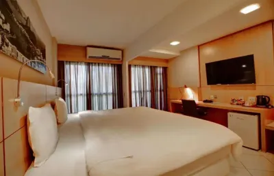 Apartamento com 1 quarto à venda na avenida salvador allende, 500, barra da tijuca, rio de janeiro, 37 m2 por r$ 300.000