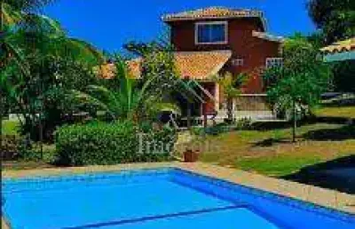 Ótima casa em condomínio fechado, com 2.000 m terreno, jauá - bahia