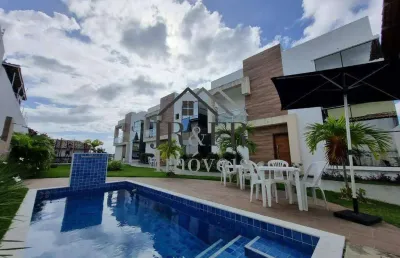 Casa duplex, 4/4 sendo 3 suítes na melhor localização de lauro de freitas!!