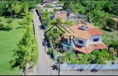 Vendo lindo sítio com 1520m² e a.c. 317m², arembepe, camaçari- ba.