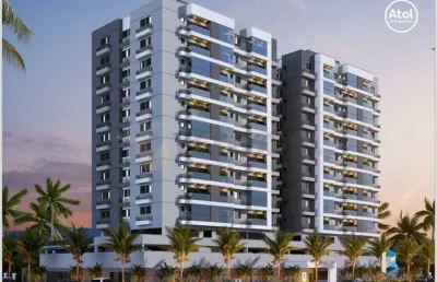 Apartamento à venda em caraguatatuba, martim de sá, com 1 quarto, 40m²