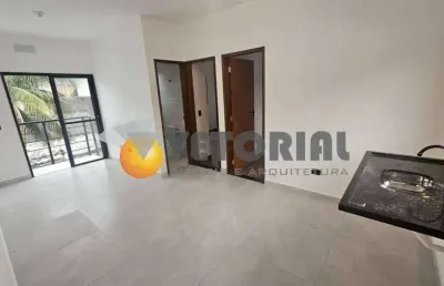 Apartamento à venda em caraguatatuba, centro, com 2 quartos, 44m²