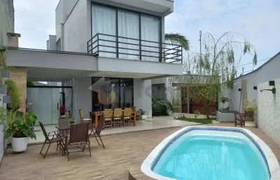 Sobrado à venda em caraguatatuba, poiares, com 3 quartos, 230m²