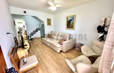 Sobrado em condomínio à venda em caraguatatuba, jardim britânea, com 2 quartos, 112m²