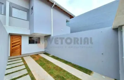 Sobrado à venda em caraguatatuba, pontal de santa marina, com 2 quartos, 74m²