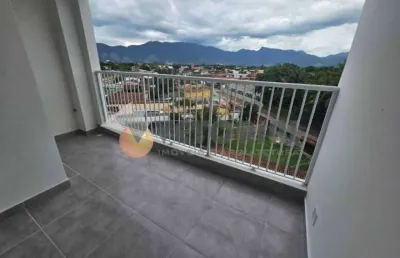 Apartamento à venda em caraguatatuba, porto novo, com 2 quartos, 61m²