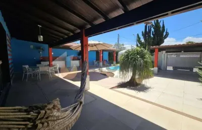 Casa à venda em caraguatatuba, pontal santa marina, com 3 quartos, 335m²