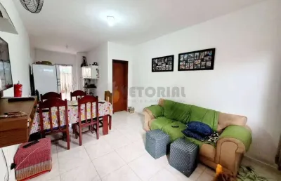 Sobrado à venda em caraguatatuba, pontal santa marina, com 2 quartos, 75m²