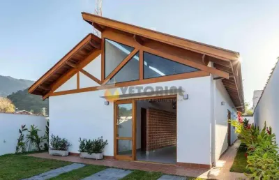 Casa à venda em caraguatatuba, massaguaçu, com 3 quartos, 120m²