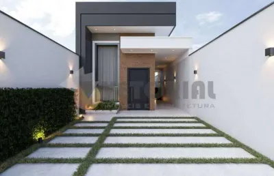 Casa à venda em caraguatatuba, balneário dos golfinhos, com 3 quartos, 74m²
