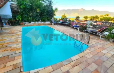 Casa à venda em são sebastião, praia do arrastão, com 6 quartos, 750m²