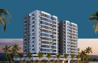 Apartamento à venda em caraguatatuba, martim de sá, com 3 quartos, 82m²