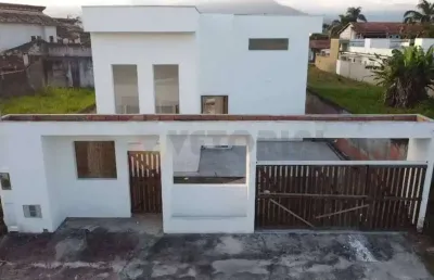 Casa à venda em caraguatatuba, balneário recanto do sol, com 1 quarto, 60m²