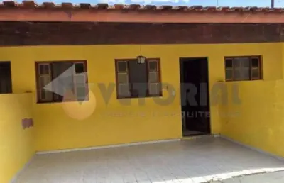 Casa à venda em caraguatatuba, massaguaçu, com 1 quarto, 49m²