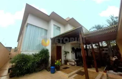 Sobrado à venda em caraguatatuba, pontal de santa marina, com 5 quartos, 406m²