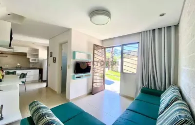 Sobrado em condomínio com 2 quartos, 74m², à venda em caraguatatuba, martim de sá