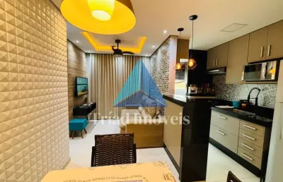 Apartamento com 2 dormitórios à venda, 50 m² por r$ 270.000,00 - parque residencial santa inês - santa bárbara d'oeste/sp