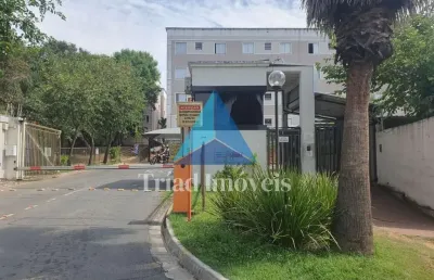 Apartamento com 2 dormitórios para alugar, 46 m² por r$ 950/mês - jardim recanto - americana/sp