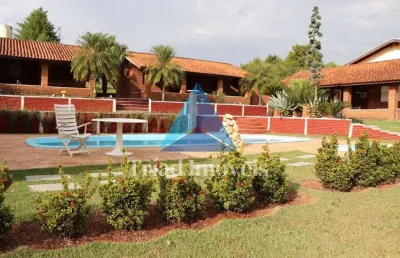 Rancho com 7 dormitórios à venda por r$ 3.500.000,00 - mato dentro - artur nogueira/sp
