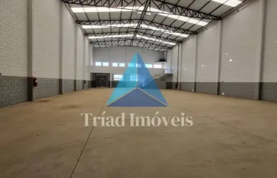 Galpão para alugar, 989 m² por r$ 14.000,00/mês - acampamento presbiteriano - santa bárbara d'oeste/sp