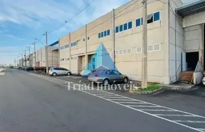 Galpão para alugar, 765 m² por r$ 10.900,00/mês - jardim thelja - americana/sp
